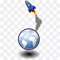 探戈桌面项目web浏览器剪辑艺术-火箭