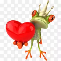 青蛙爱王权-免费桌面壁纸-青蛙