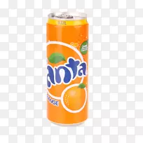 果汁芬达汽水橙汁软饮料橙汁饮料酸奶