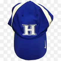 哈丁学院帽衫棒球帽蓝耐克
