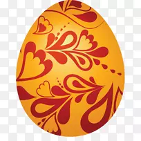 复活节兔子彩蛋装饰剪贴画-复活节彩蛋
