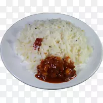 米饭咖喱亚洲料理印度料理饭辣椒粉