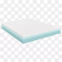 床垫材料微软天蓝色绿松石-床垫