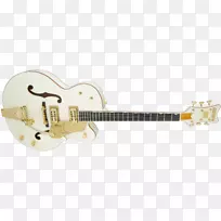 Gretsch白色猎鹰乐器电吉他