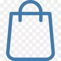 购物车购物袋和手推车电脑图标.调谐