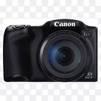 佳能PowerShotSx 410是点对点相机桥式相机-数码相机。