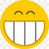 电脑图标笑脸剪辑艺术-微笑