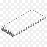 薄小外形封装小轮廓集成电路表面贴装技术领导集成电路和芯片.薄