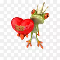 青蛙王子摄影爱情青蛙
