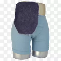 造口袋系统覆盖3法兰短裤毛皮袋