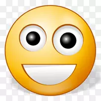笑脸电脑图标表情快乐
