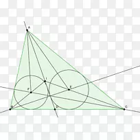 三角形线圆点