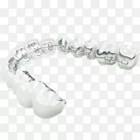 舌形牙套正畸牙套清晰对齐正畸技术牙套