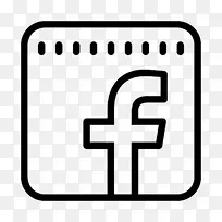 电脑图标在线广告iphone-facebook图标