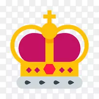 英国计算机图标女王-女王王冠