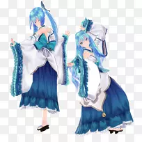 Hatsune Miku服装MikuMiku曲和服