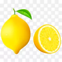 柠檬食品水果剪贴画.柠檬