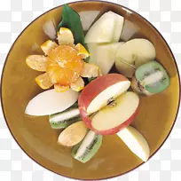 水果沙拉食物苹果猕猴桃橙子