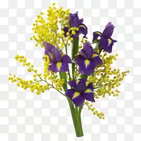 花束桌面壁纸剪花电脑虹膜