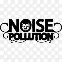 噪音污染标志声音-噪音