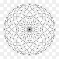 圆形几何图形-眼球
