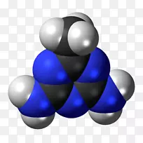 分子球棒模型化学空间填充模型分子模型