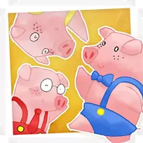 iPodtouch应用商店三只小猪小红帽三只小猪