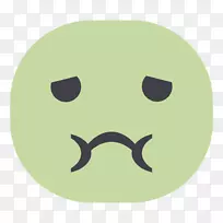 笑脸表情电脑图标剪贴画