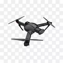 无人驾驶飞行器四翼飞机GoPro业力行动摄像机无线电控制-无人驾驶飞机