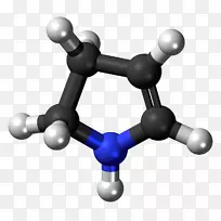N-甲基-2-吡咯烷酮化学化合物杂环化合物有机化合物-分子