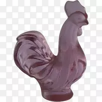 鸡笼形陶瓷鸡花瓶公鸡