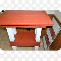 家具木材染色桌-木箱