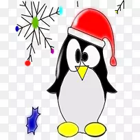 企鹅圣诞树电脑图标剪辑艺术企鹅