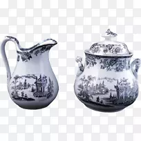 陶瓷水壶、茶壶、水壶餐具.特色