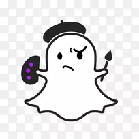 Snapchat贴纸剪贴画-Snapchat
