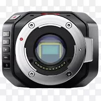 黑魔法设计相机微型三分之二系统苹果Prores 4k分辨率-取景器