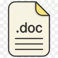 文档文件格式计算机图标.adobe插图