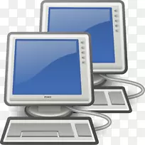 计算机图标局域网计算机网络剪贴画计算机