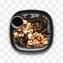 素食菜系亚洲菜-饭碗