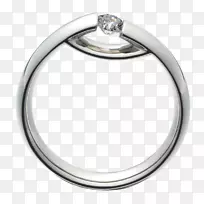 结婚戒指珠宝钻石戒指