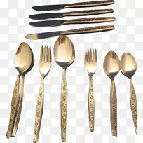 餐具叉匙餐具.勺子和叉子