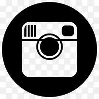 黑白摄影标志-Instagram