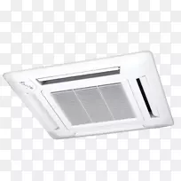 太阳能空调空气源热泵天花板空调器