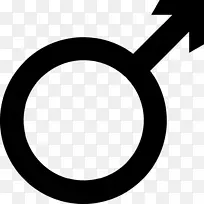 性别符号男性剪贴画-癌症符号