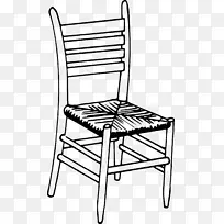 椅子绘图家具着色书-椅子