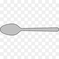 汤匙餐具夹艺术勺和叉子