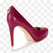 高跟鞋，洋红，紫红色，桑树