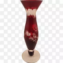 波希米亚玻璃花瓶
