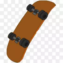 滑板棕色大