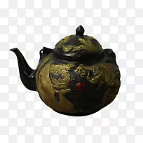 茶壶陶瓷壶餐具田纳西-灯笼